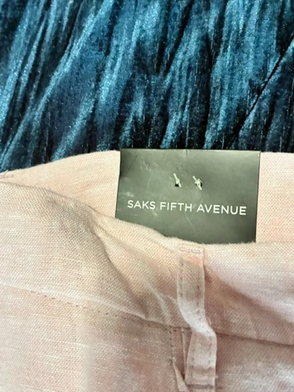 Saks Fifth Avenue Men's Linen Pants Size 40